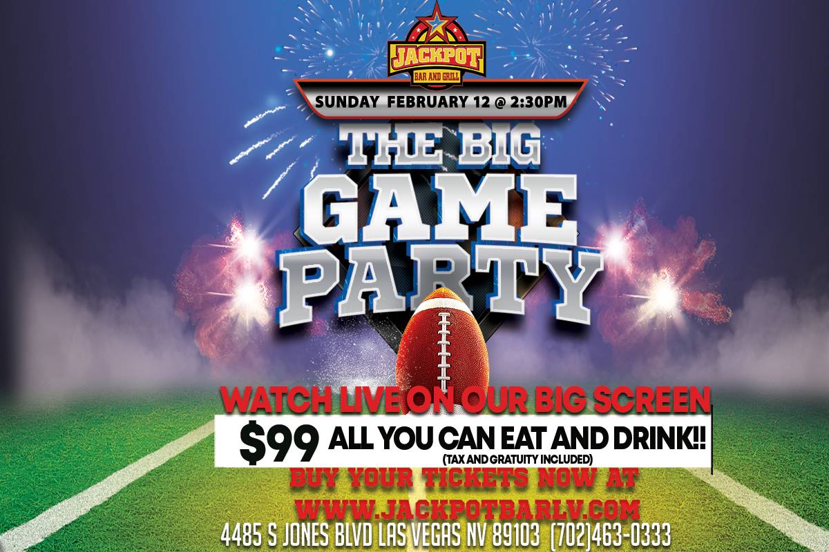 MENU Jackpot Bar & Grill